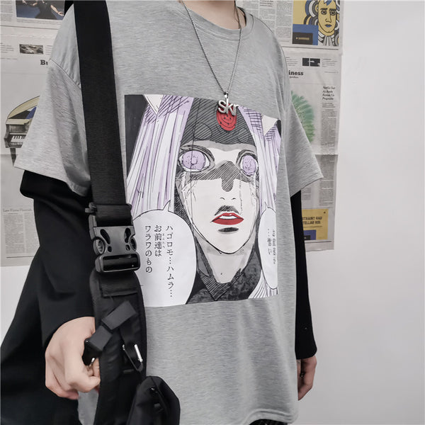 NARUTO anime fake two-piece T-shirt yc22330