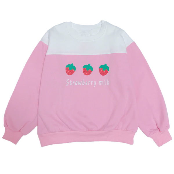 Cute Strawberry Sweatshirt yc21026