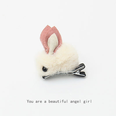 Cute bunny hairpin yc22375