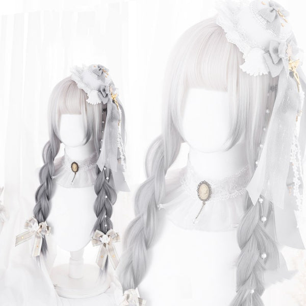 Lolita gradient color long straight hair wig YC24530