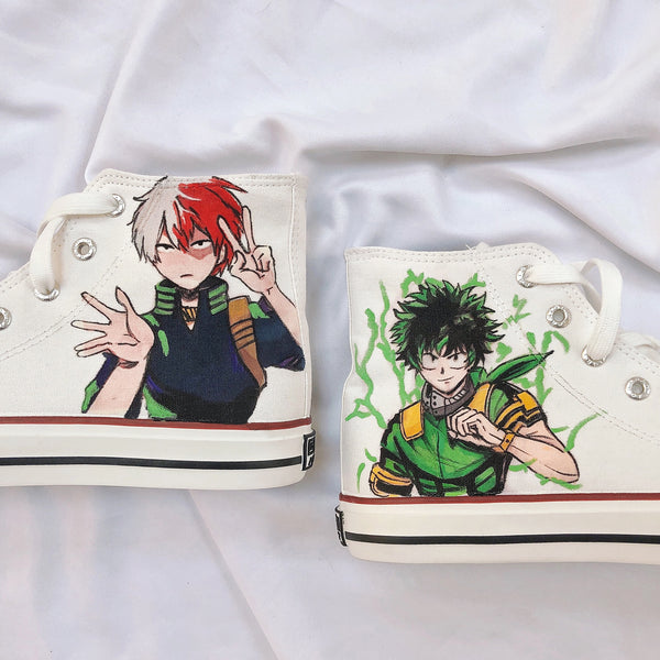 My Hero Academia Hand Painted Cos Shoes yc22713