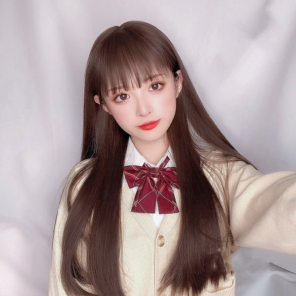 Lolita long straight wig YC24523