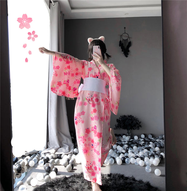 Sexy flower cos kimono YC24056