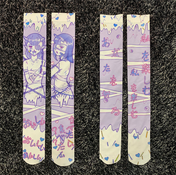 Japanese anime socks yc22569