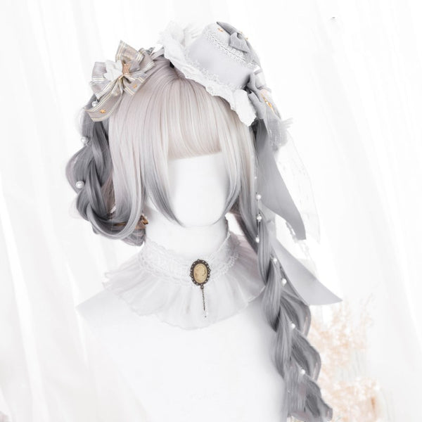 Lolita gradient color long straight hair wig YC24530