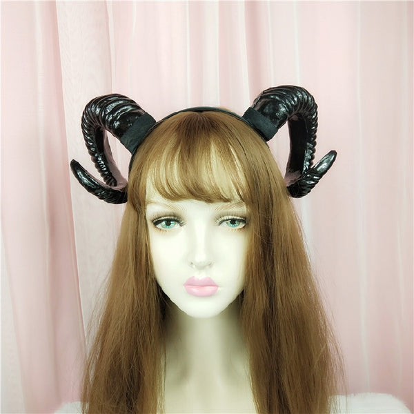 Halloween magic horn hair band YC24390