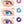 Load image into Gallery viewer, Machima cosplay contact lenses (two pieces) yc31036
