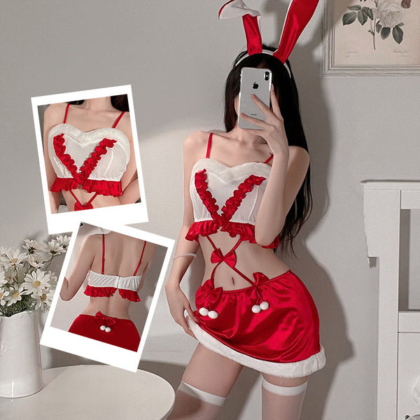 Christmas cosplay bunny girl uniform suit yc50194
