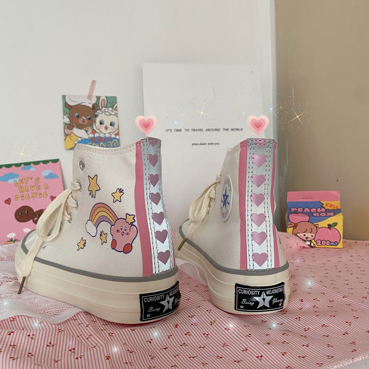 Cute Kirby canvas shoes YC50029 – anibiu