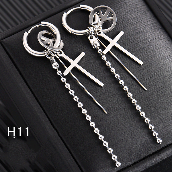 Punk Hip Hop Earrings YC24480
