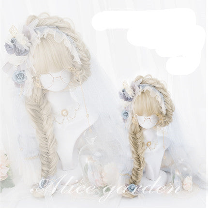 Harajuku Lolita Wave roll cos wigs YC20147