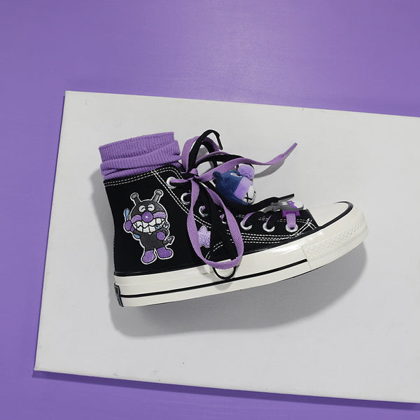 Ulzzang Anime Canvas Shoes YC23542