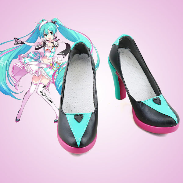 Hatsune Miku cosplay shoe yc22550
