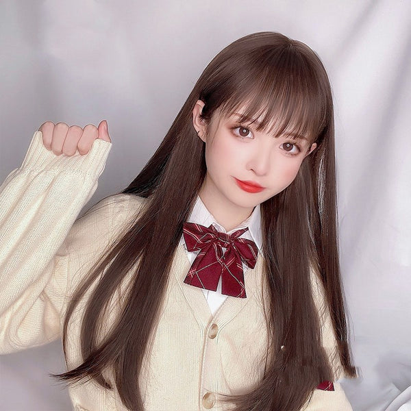 Lolita long straight wig YC24523