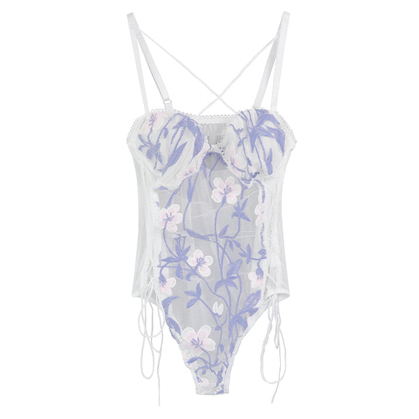 Lace Flower Bodysuit yc50121