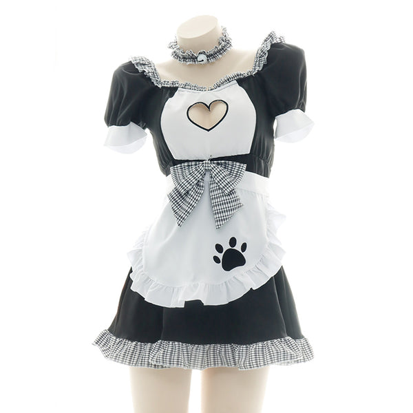 Sexy caring cat claw maid outfit YC24312