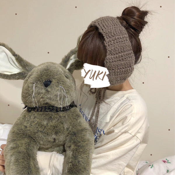 Cute knitted earmuffs yc22487
