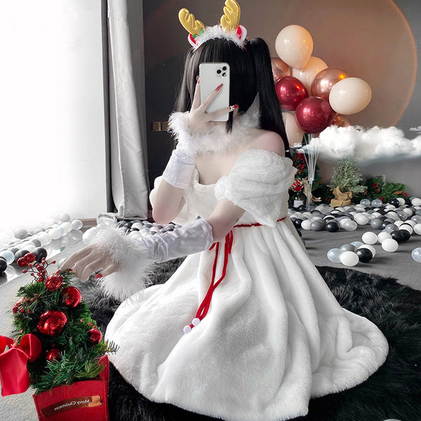 Christmas Snow White Dress  yc24578