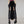 Load image into Gallery viewer, Dark bow velvet slit skirt yc50119
