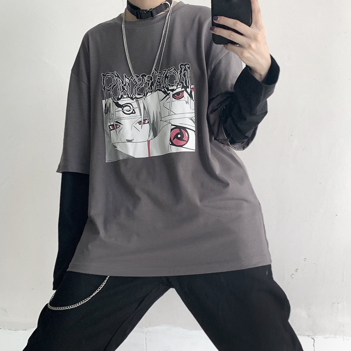 Naruto cos fake two-piece T-shirt YC21960 – anibiu