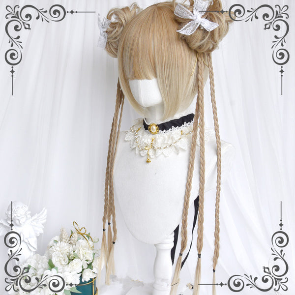 Lolita Tiger Clip Double Ponytail Wig yc50124