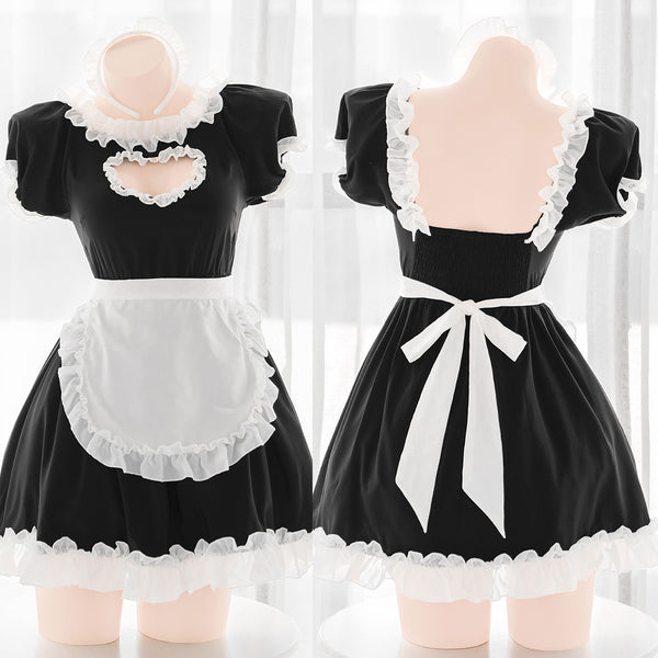Lovely love hollow maid outfit YC24274