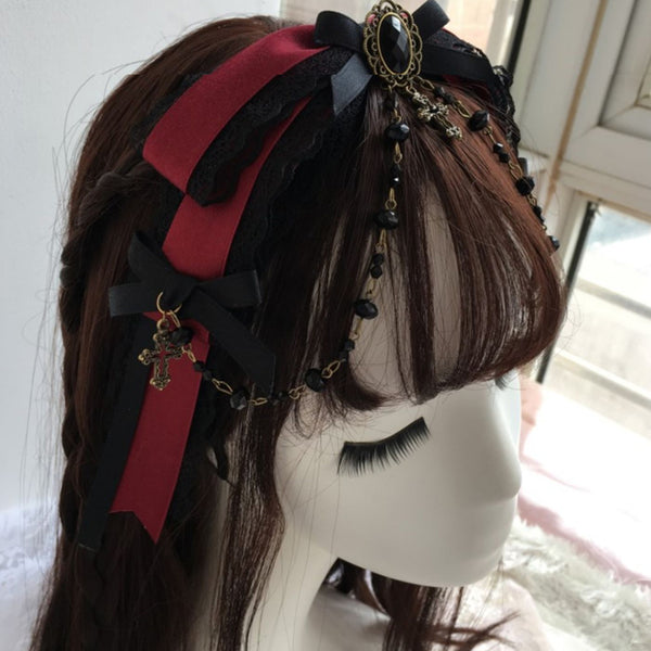 Harajuku Diablo Lolita Hairpin YC24429