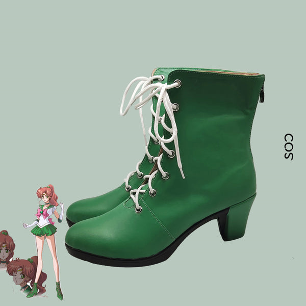 Sailor Jupiter cos boot Customized Note shoe height leg circumference yc24690