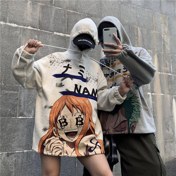 One Piece Anime Couple Sweatshirt yc22469