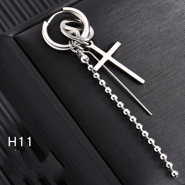 Punk Hip Hop Earrings YC24480