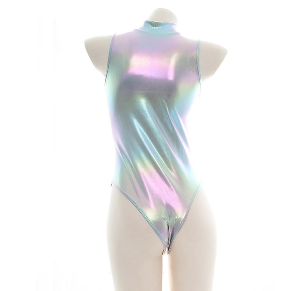 Sexy reflective bodysuit YC24507