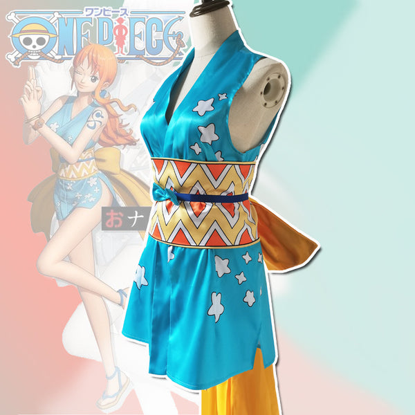 Anime One Piece Nami cosplay costume yc50177