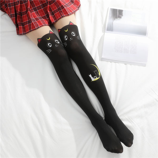 Cute popular cartoon thin socks yc24733