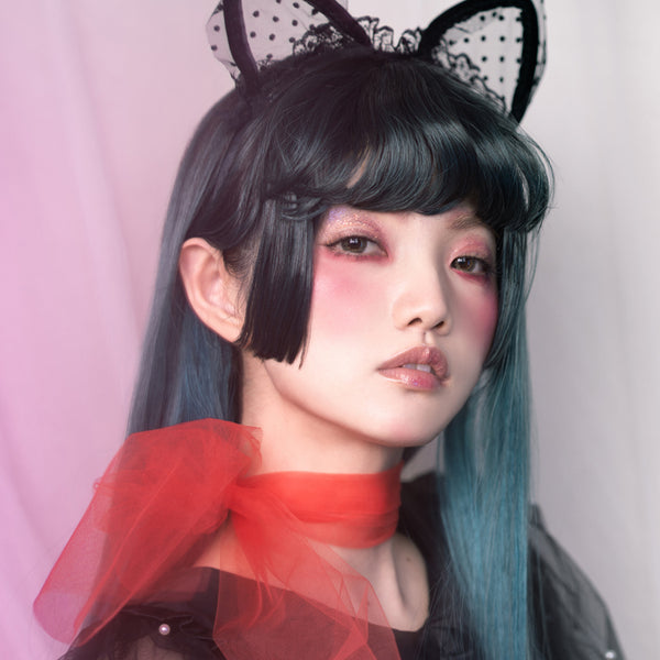 lolita mixed color gradient wig    YC21414