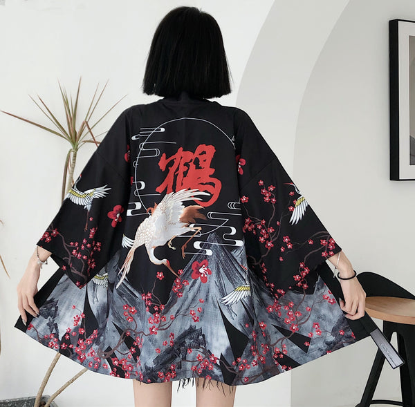 Anime Kimono Thin Cardigan yc24713