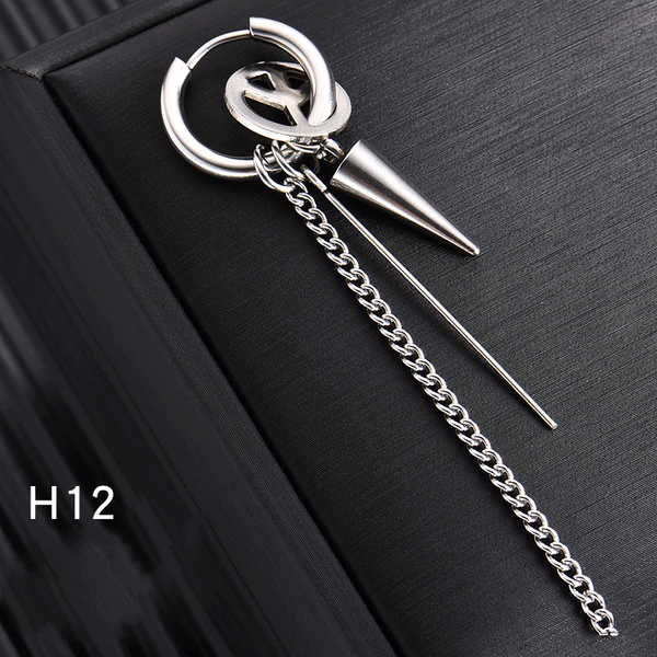 Punk Hip Hop Earrings YC24480