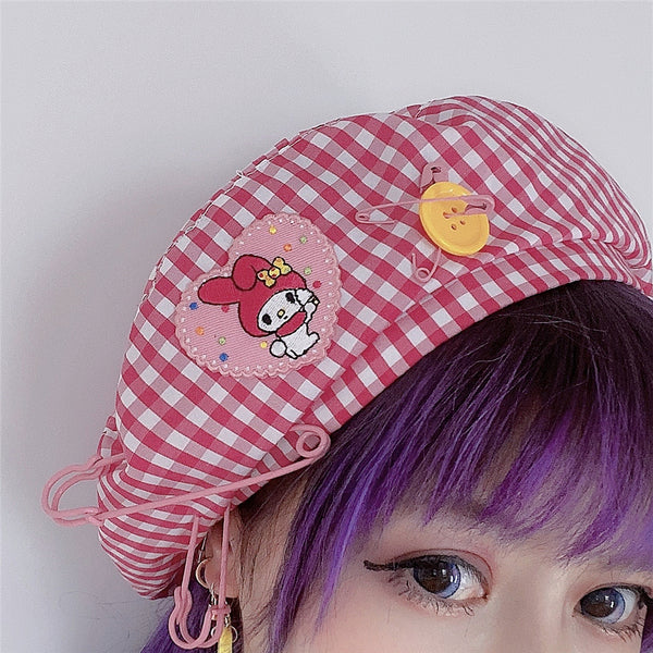 Harajuku cartoon summer beret YC50044