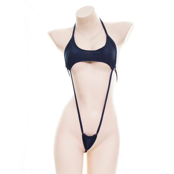 Sexy semi-transparent three-point bikini suit  YC21341