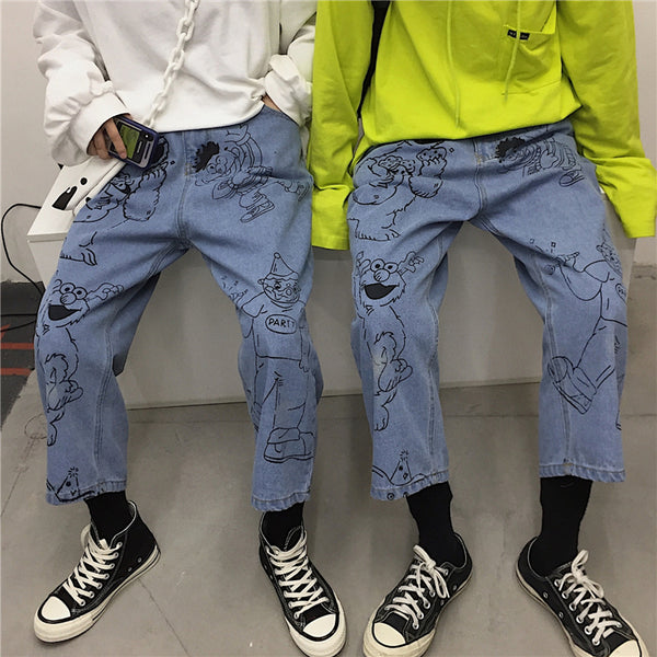 Wide leg jeans  YC21696