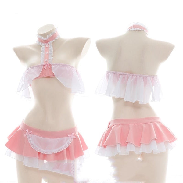 Cute pink maid outfit YC24322