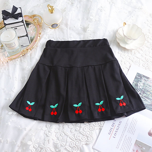Lolita Cherry Skirt     YC21489