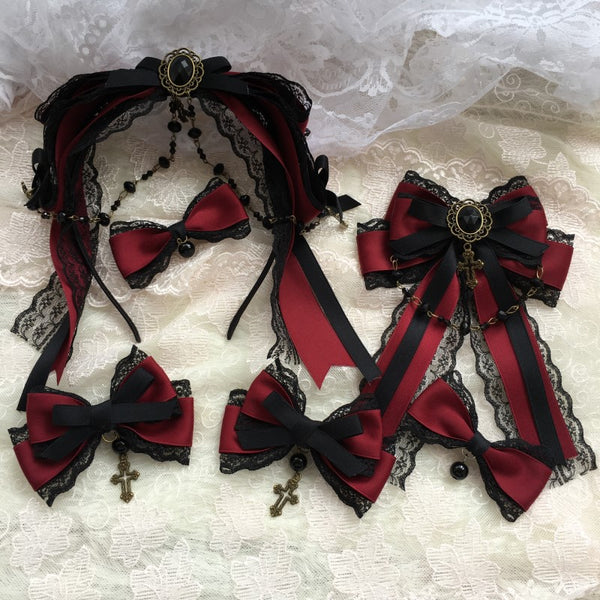 Harajuku Diablo Lolita Hairpin YC24429