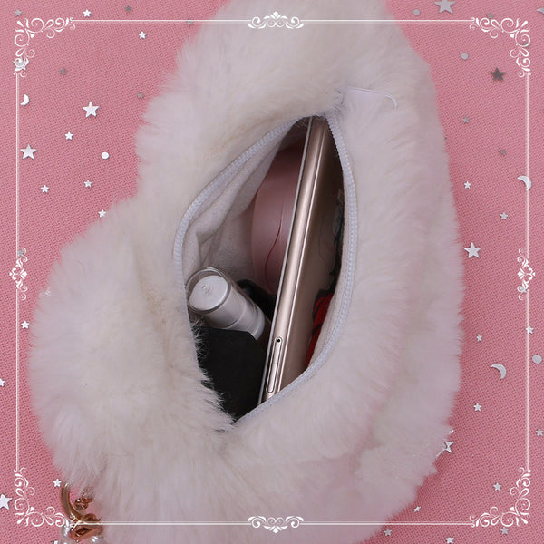 lolita pearl plush bag YC50054