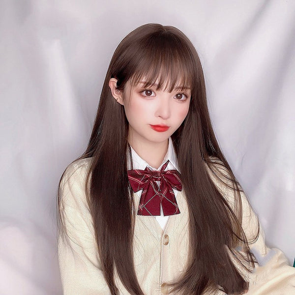 Lolita long straight wig YC24523