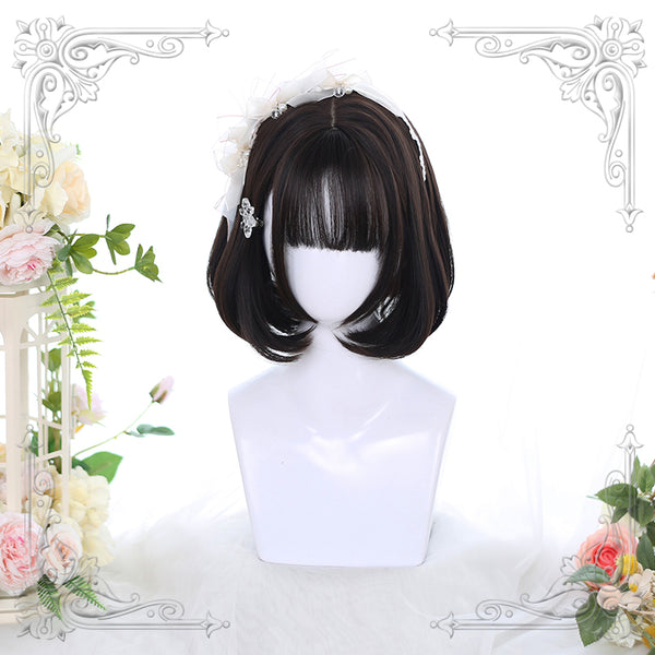 Lolita Grey Blue Wig yc22657