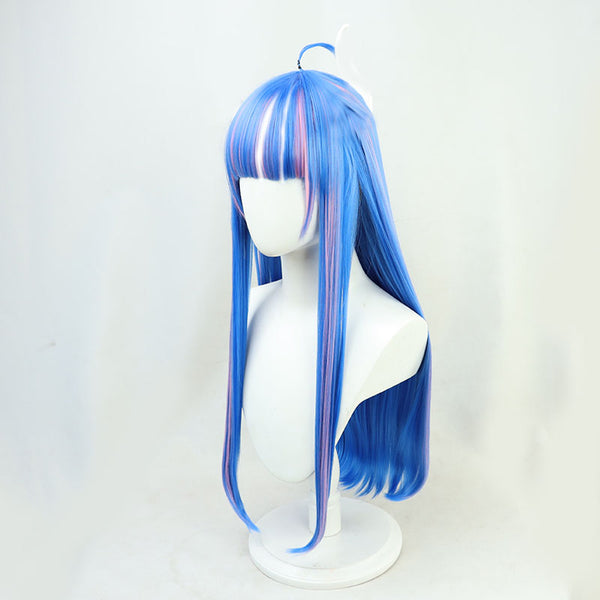 Cosplay Ulti blue pink wig YC24259