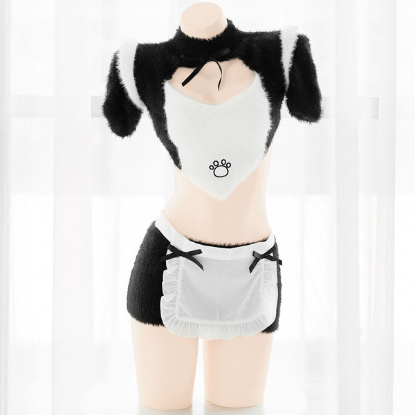 Sexy plush maid suit YC24174