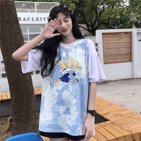 Harajuku Cartoon Sleeveless T-Shirt YC21624