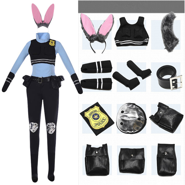 Zootopia Judy cosplay costume yc24648