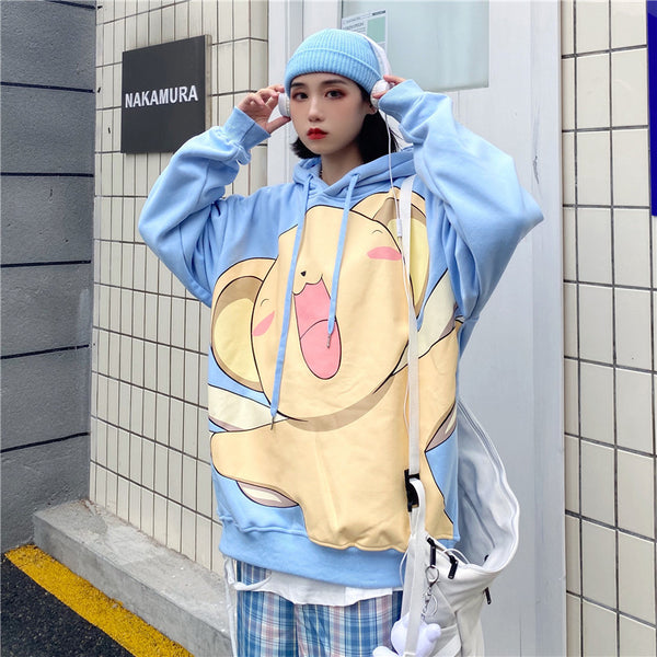Cute cartoon hooded sweater yc23843